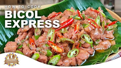bicol milker|How to Cook Bicol Express .